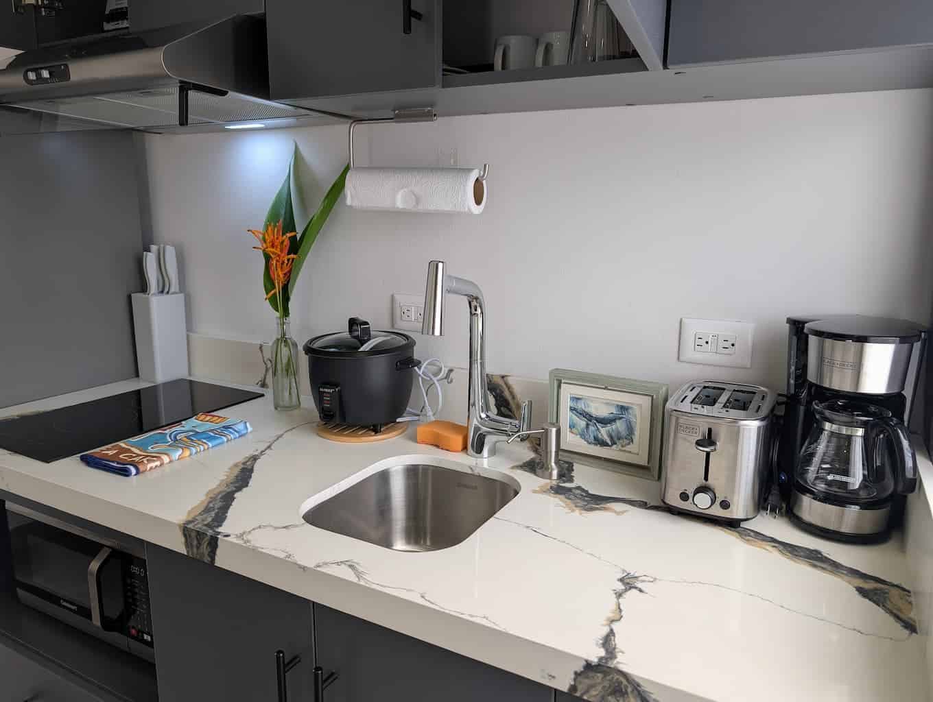Cocina habitacion equipada