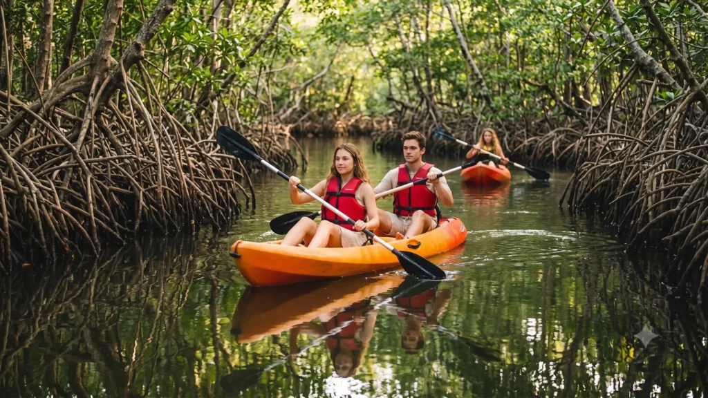 Kayak en Manglares