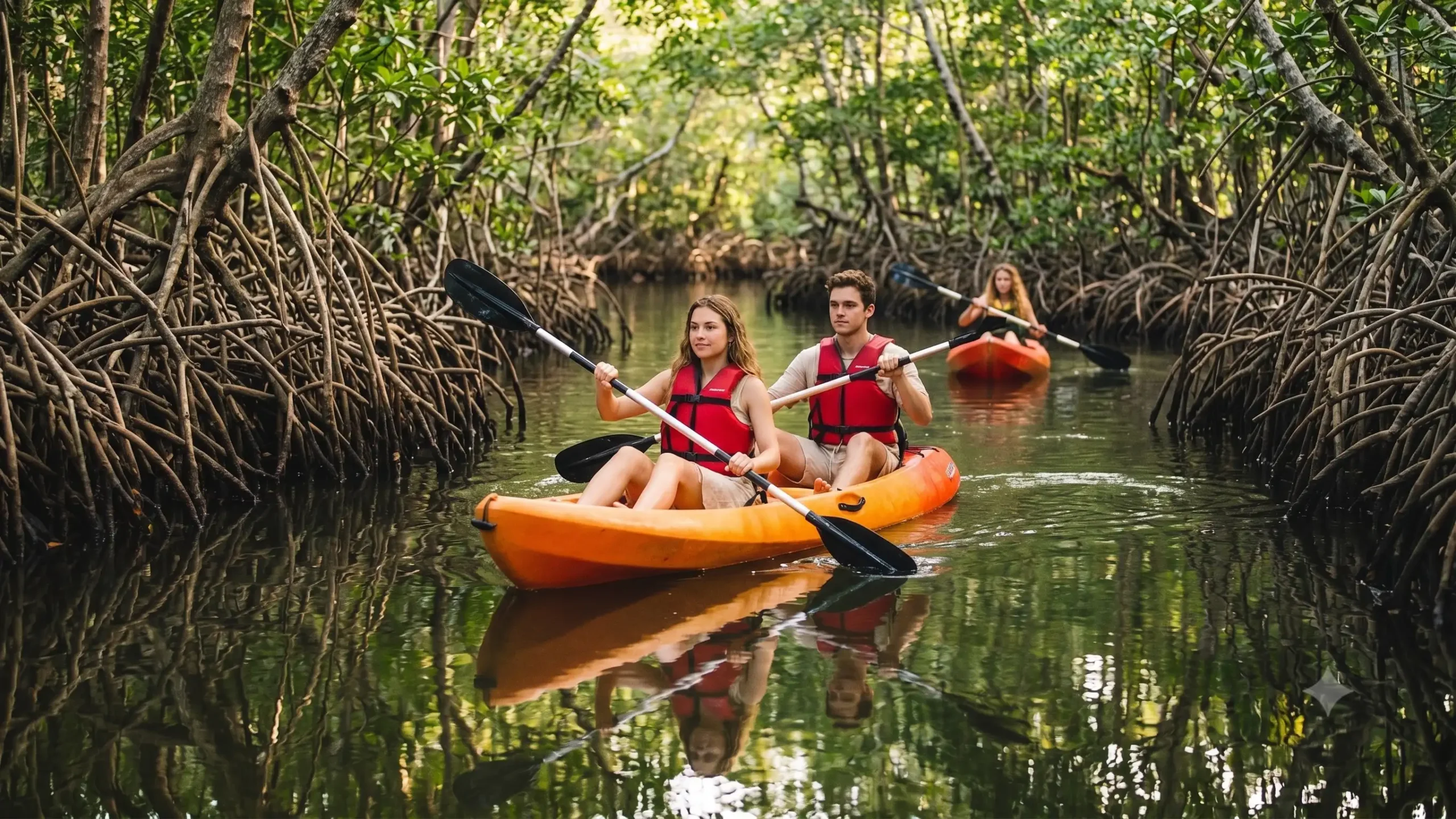 Kayak en Manglares