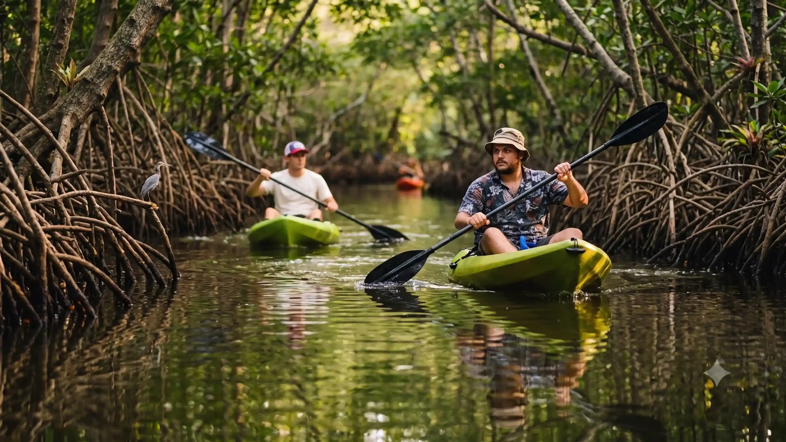 Kayak en Manglares