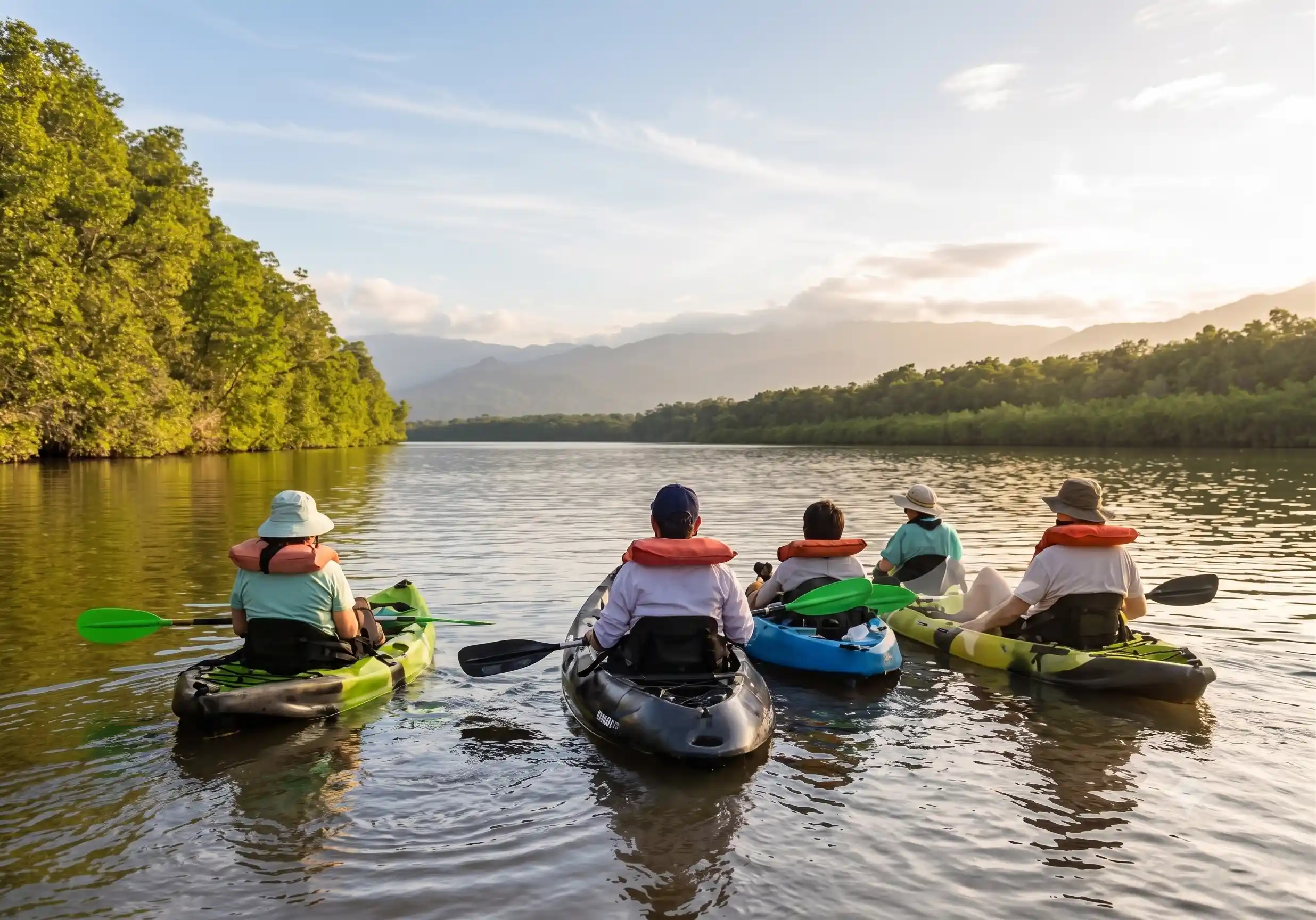 Kayak en Manglares